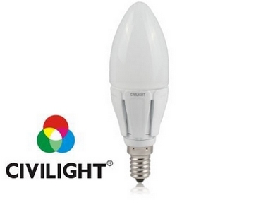 Новая LED лампочка от CIVILIGHT - C37 K2F40T6